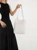 Estilo Casual Perezoso Artístico de Nicho Bolsa de Compras Bolsa de Lona Bolsa Tote Rayada de Gran Capacidad Nuevo Modelo para Mujer