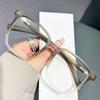 Óculos de madeira com textura ultra-leve, armação grande para miopia, podem ser equipados com grau, mesmo estilo para homens e mulheres, armação de olho retrô que afina o rosto