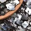 Botões de madrepérola natural, botões de madrepérola de dois furos, botões para suéter de tricô de alta qualidade, camisa, terno, roupas versáteis do dia a dia