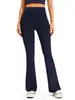 Leggings Deportivos de Yoga Estilo Europeo y Americano Pantalones Casuales para Casa con Bolsillos Delanteros y Traseros Cintura Alta Control de Abdomen Levanta Glúteos Pantalones Adelgazantes