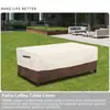 Funda Gruesa de Tela Oxford para Muebles, Cubierta Completa Moderna y Sencilla para Mesa de Comedor y Sillas, Impermeable, Protección Solar, Funda Exterior contra el Polvo