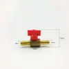 Tanque de combustible y manguera de combustible para motor fueraborda, adecuado para motores de gasolina y diésel, con una válvula conector de tres vías amarilla de 8-10 mm para modificación