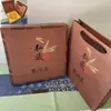 Caja de Regalo de Té Blanco Nuevo Viejo Caja Vacía 350g 357g Caja de Regalo de Pastel de Té 300g Caja de Embalaje de Té Blanco de Fuding Té Pu'Er