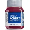 Tinta para tecido fosca 37ml Roxo