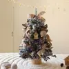Set de Árbol de Navidad de Venta Caliente Transfronteriza Diseño de Escena Navideña Escritorio de Oficina DIY Accesorios Adornos
