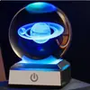 Dia dos Namorados Bola de Cristal Brilhante Criativa Luz Noturna Sistema Solar Enfeites de Quarto para Namorada e Colega de Classe Presente de Aniversário