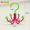 Gancho Giratorio Seis Garras Dopamina para Colgar Bolsas, Gancho Multifuncional para el Hogar para Ropa Interior y Sombreros, Estante de Almacenamiento sin Taladro