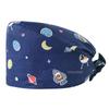 Gorro Quirúrgico para Mujer Algodón Puro Transpirable Gorro Estampado Gorro Baotou Dental para Hombre Gorro de Estomatólogo Gorro de Enfermera Gorro de Trabajo Antipolvo
