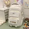 Mochila de Estilo Coreano de Alta Apariencia para Mujer Modelo Nuevo 2026 Bolsa Escolar para Estudiante Universitaria para Mujer Gran Capacidad Ligera Mochila de Viaje para Distancias Cortas