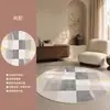 Alfombra de lujo ligero estilo italiano de cachemira sintética para sala de estar, alfombra de alta calidad fácil de cuidar para sofá y mesa de café, modelo nuevo 2026 para dormitorio moderno