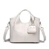 Bolso de Cuero Genuino Seleccionado Cuidadosamente, Estilo Nuevo para Mujer, Hecho de Piel de Vaca de Primera Capa, Sensación de Alta Gama, Bolso de Mano, Cruzado, Bolso de Hombro para Viajes Diarios, Moda Retro, Versátil