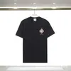 Nuevo Producto de Comercio Exterior: Camiseta de manga corta Casablanca con un cuello redondo único y el logotipo de letra impreso de la Puerta de las Ilusiones