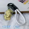 Oro 999 Oro Puro Gato Oro Hola Teléfono Colgante Llavero Regalo para Novia Colgante de Bolsa Kitty