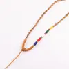 Colar dos Cinco Deuses da Riqueza Estilo Xizang, Pingente Trançado de Oito Fios, Corda Trançada Feita à Mão DIY, Materiais para Corda de Pendurar Thangka e Pequenos Acessórios