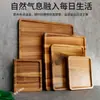 Venta al por mayor del fabricante Ceremonia del té Kung Fu japonés Bandeja de té de madera Accesorios para fotografía Bandeja de madera Bandeja de madera para snacks de frutas Madera maciza