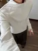 Camisa de Gasa de Burbujas Elástica de Manga Larga de Moda de Alta Gama para Primavera/Otoño Unisex Casual Tendencia Moda Versátil