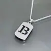Collar de letra inglesa de 26 palabras cadena Taigang ropa de pareja para estudiantes masculinos y femeninos accesorios diseño nicho simple combinable Moda