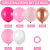 Set de Globos de Confeti Coloridos Transfronterizo Amazon Temu para Decoración de Ambiente de Cumpleaños de Niñas y Fiesta de Bodas