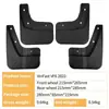 Adequado para Vinfast Vf 6 2022-2025 Exportação Transfronteiriça Para-lama Guarda-lamas de Carro Modificação