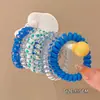 Goma para el Cabello de Espiral de Alambre para Mujer 2026 Nuevo Modelo Anillo para el Cabello con Acabado de Alta Gama, Banda para el Cabello para Cola de Caballo y Moño, No Daña el Cabello, Accesorio para el Cabello