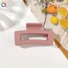 Presilha Elegante Quadrada Fosca para Cabelo de Mulheres com Cabelo Grosso, Adequada para Penteados na Parte de Trás da Cabeça, Acessórios de Cabelo para Atacado