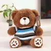 Oso Lindo con Suéter Muñeco de Peluche Oso para Abrazar Muñeco de Oso Calmante para Niños Regalo de Cumpleaños Regalo para Evento
