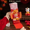 2026 Año del Caballo Sobre Rojo Estéreo 3D para Niños para Celebrar el Año Nuevo Bolsa de la Suerte Plegable Creativa Sobre Rojo de Año Nuevo