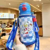 Taza Isotérmica Oso Fresa para Niños Niñas que Van a la Escuela Especial Estudiantes de Primaria Taza con Popote Grado Alimenticio 316 Taza de Doble Uso para Hombres