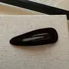 Clip de Pelo Triangular Hueco de Gota de Agua de Terciopelo Estilo Coreano Nuevo Clip Elegante de Gama Alta para Flequillo Clip para el Lateral del Cabello Rizado Pinza para el Cabello
