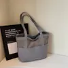 Bolsa Tote de Grande Capacidade 2025 Nova Bolsa de Praia Bolsa de Mão de Rede Bolsa de Mão para Viagem Natação Transporte Bolsa de Ombro