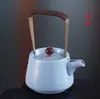 Yuerui Estilo Fresco Una Olla Dos Tazas Kung Fu Juego de Té Oficina Regalo de Negocios Team Building Exterior Logo Al por Mayor