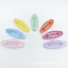 Concha Transparente 5cm Diversos Presilha BB Acessório de Cabelo Infantil Acessórios de Cabelo DIY Joias Acessórios de Presilha Macaron Misto Multicolorido