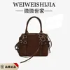 2026 Bolso Retro Nuevo Bajo el Brazo para Mujer Bolso de Hombro Único para el Trabajo Moda Diaria Gran Capacidad Bolso Boston Cruzado