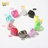 Venda Quente Transfronteiriça Sino de Coleira para Pet Dopamina Super Alto Pingente para Mochila de Montanhismo ao Ar Livre Sino de Vaca de Metal Pintado Colorido