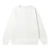 Moletom Fino de Família Off-Shoulder com Gola Redonda 320g com Logotipo Impresso Personalizado Tops Lisos Casuais Largos para Crianças Venda por Atacado