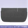 Adecuado para Chevrolet Traverse2011-2017 Tapetes de Piso TPE Material 3D para Todo Clima Tapete de Cajuela