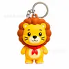 Llavero Personalizado de Goma Suave de PVC Personaje de Dibujos Animados Anime Mascota Colgante 3D Regalo Llavero Lindo Creativo