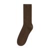 Calcetines de mujer de media pantorrilla de color liso con doble aguja fina de color Morandi, primavera y verano 2024, venta al por mayor