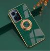 Funda Adecuada para Teléfono Oppo Reno15A Reno13A/9A/7A/11A Versión Japonesa Cubierta Protectora Galvanizada con Soporte de Anillo