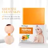 Jabón nutritivo blanco brillante con vitamina C de papaya BIOAOUA, jabón hecho a mano, venta al por mayor, comercio exterior transfronterizo.