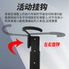 Colgador de pared para bicicletas, para sala de exposiciones de bicicletas de montaña, para interiores, de metal, plegable, para aparcamiento, para coche, tienda, gancho para bicicletas