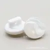 Botones Redondos de Resina Blanco y Negro Perlado Decorativos Accesorios Botones de Cuello de Vestido Puños de Traje Sencillos y Elegantes