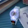 Reloj para estudiantes de escuela primaria, nuevo reloj luminoso de silicona con dibujos animados para niños, reloj de muñeca, reloj de regalo para niños, venta al por mayor
