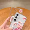 Artículo popular de comercio exterior: Estilo Óleo Oso Violento Estuche Magnético Transparente para Samsung S25Plus, Funda para Teléfono Galaxy S23