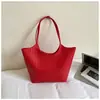 Bolsa Tote Tecida Casual Shuai Mijia para Mulheres, Nova Bolsa de Ombro de Grande Capacidade Verão 2026, Bolsa Grande da Moda Tendência