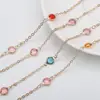 Estilo Coreano Estilo Ins Corrente para Clavícula Pulseira Colar Dourado KC Feminino Simples Elegante Acessórios de Colar Acessórios para Joias DIY