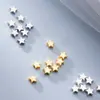 Pulseira de Estrela Pentagonal com Contas de Prata S925 Material para Contas DIY Feito à Mão Acessórios para Pulseira Colar de Joias