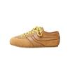 Tênis de Treino Alemão Niche Retrô Marrom Feminino 2025 Primavera Novo Cadarço Bico Redondo Tênis Plataforma Altura Interna Aumentada Sapatos Forrest