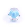 Fábrica 12mm Calabaza Transparente Color Interno Cuenta Cuenta Media Pulsera Coreana Flor de Zapato DIY Accesorios de Joyería para Niños