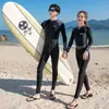 2022 Plus Estilo Coreano Nuevo Traje de Baño de Manantial Caliente para Pareja Dividido de Moda Adelgazante de Manga Larga para Playa